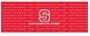 North Carolina State Wolfpack Team Auto Rear Window Decal