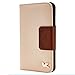 Galaxy S5 Case,[2PCS HD Screen Protectors] by HiLDA,Wallet Case,PU Leather Case,Credit Card Holder,Flip Cover Skin,Galaxy SV I9600[Brown]