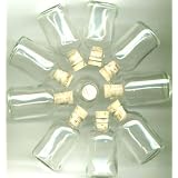 *GLASS BOTTLES, BOTTLES, CLEAR, GLASS, GLASS BOTTLE, MINI, BOTTLE, STORAGE BOTTLES, MINI BOTTLE, MINI BOTTLES, are, SMALL, 2.75