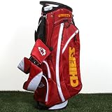NFL Kansas City Chiefs Red-White Fairway Stand Golf Bag