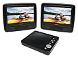 Axion AXN6879 7-Inch Dual Widescreen Portable DVD Player (Black)