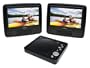 Axion AXN6879 7-Inch Dual Widescreen Portable DVD Player (Black)