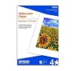 Epson S041351 Sb Sze Watercolor Radiantwhite Paper For Epson Stylus Photo 2000P