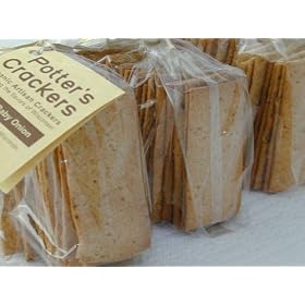 Organic Garlic and Baby Onion Crackers