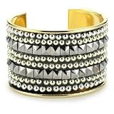 RAIN Multi-Shape Studded Bangle Bracelet