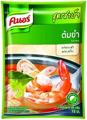 Seasoning Knor Tom Yum Kung Flavor 20g X 6 Form Thailand