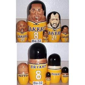NBA Basketball Boston Celtics or Any Team Your Choice Russian Nesting Nested Stacking Doll... by 