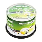 maxell 録画用 DＶD-R 120分 16倍速対応 インクジェットプリンタ対応ホワイト(ワイド印刷) 50枚 スピンドルケース入 DR120PLWPC.50SPの画像