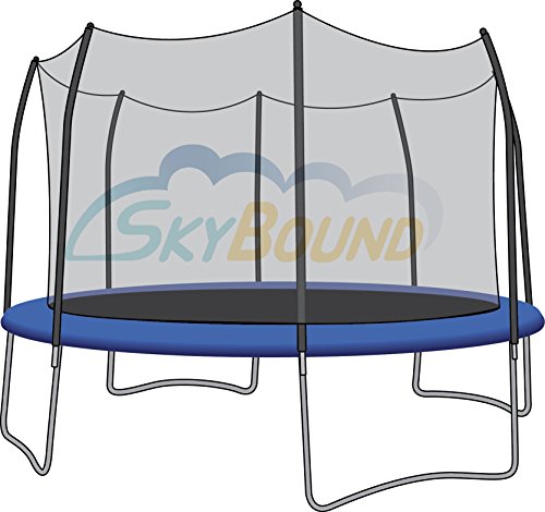Skywalker Trampoline Net fits 15 ft. Frames that use 8 Straight Pole Enclosure (NET ONLY - POLES & TRAMPOLINE NOT INCLUDED)