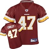 Reebok Toddler Washington Redskins Chris Cooley Replica Jersey,Red,3T