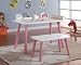 2 Piece Kids Pink Art Table