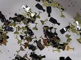 Details zu "Folien-Konfetti Champagner - silber, gold, schwarz"