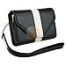 Black w/White Trim Digital Camera Case for Canon PowerShot SD-Series / Digital ELPH
