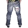 CHRISTIAN AUDIGIER Ed Hardy Mens Jeans Denim Pants Jenny Bing Straight Leg Signature 32" Inseam