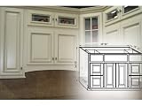 Arlington White V4821D - Vanity Base Cabinet with Drawers
