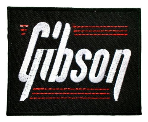 Gibson Epiphone Les paul Guitars t shirts logo Patch Iron on Embroidered Sign Badge
