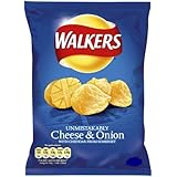 WALKERS CHEESE AND ONION CRISPS PACK OF 20 BAGS