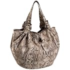SONDRA ROBERTS NEW YORK Snake-Print Large Shopper