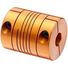 Lovejoy Beam Coupling, EC Series Single Beam Clamp Style Coupling, Aluminum, Inch, Complete Coupling