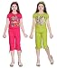 SINIMINI GIRLS COLOURFULL PLAIN CAPRI SET RS.697.00