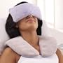 2-Piece Lavender Aromatherapy Set with Removable Hot and Cold Packs