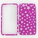 Motorola XT912 Droid Razr Star on Hot Pink Protective Case