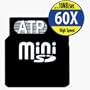 512MB Minisd Next Generation Phones 60X Water/esd Proof Slc