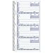 Rediform Telephone Message Book, 4 Per Page, 2.75 x 5 Inches, 2 Part, 400 Messages (50076)