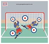 Garage Door Sports Double Door Soccer Target