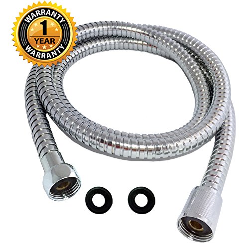 Shower Hose Durable and Flexible Made of Stainless Steel Plastic and