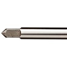 Alvord Polk 155-S-04 High-Speed Steel Taper Pin Reamer Set, Straight Flute, Uncoated Finish, 7-Piece, 7/0 - #0 Taper Pin Sizes in Wood Case