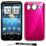 Premium Metallic Pink Design Cover / Snap On Crystal Protective Hard Case f ....