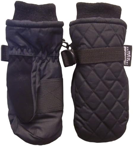 N'ice Caps Quilted Mitten for Boys Thinsulate and Waterproof