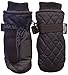 N'Ice Caps Unisex Adults Quilted Thinsulate and Waterproof Ski Mittens