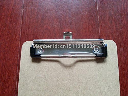 4pcs lot A5 MDF writing clipboard Portrable file clipboard menu clipboard with plain clip