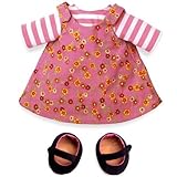 North American Bear Company Rosy Cheeks Big Sister Pink T-shirt and Jumper Set