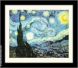 Art Select The Starry Night (Sternennacht) by Vincent van Gogh Framed Art