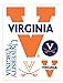 me & my BIG ideas laptopSTICKS Removable Laptop Stickers, Virginia Cavaliers