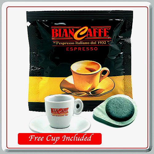 mosesnu513 Low Price Biancaffe Coffee Espresso Pods Black Blend 150 Pc