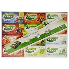 Pickwick Tee Teebeutel Aufsteller Box, 240 Teebeutel, 12 Sorten