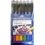 PITT Artists Brush Pen Set- MANGA Set of Six Colors