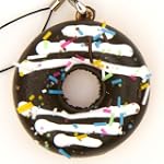 brauner Schoko Donut Squishy Anh�nger...