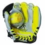 Franklin Sports Transformers Revenge of the Fallen AIR TECH Glove and Ball Set-Bumblebee #19854F2