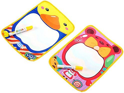 Amcctvshop 2014 New Fashion Painting Writing Mat Board + Magic Pen Doodle Toy Gift for Kids Baby,36*26.5CM