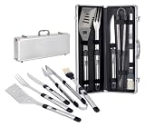 Fiero - 5Pc Aluminum Case Barbecue Kit Patio-Grilling Grill Accessories