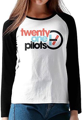 Lady Twenty One Pilots Logo Cotton Long Sleeve Raglan T Shirt Small