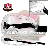 Neiko Wide-Vision Extra-Soft Lab Safety Goggle Anti-Fog - ANSI Z87.1 Approved