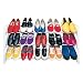 15-pr. Convertible Shoe Rack- White