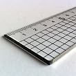 30cm 300mm Metric Acrylic Plastic Cutting Ruler with Steel Edge Stripe - Technical Drawing Drafting School Office
