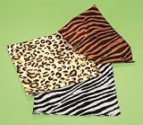 Dozen Assorted Safari Animal Print Bandannas